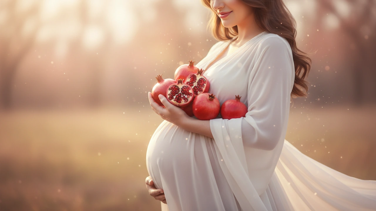 ایده‌ عکاسی بارداری در شب یلدا