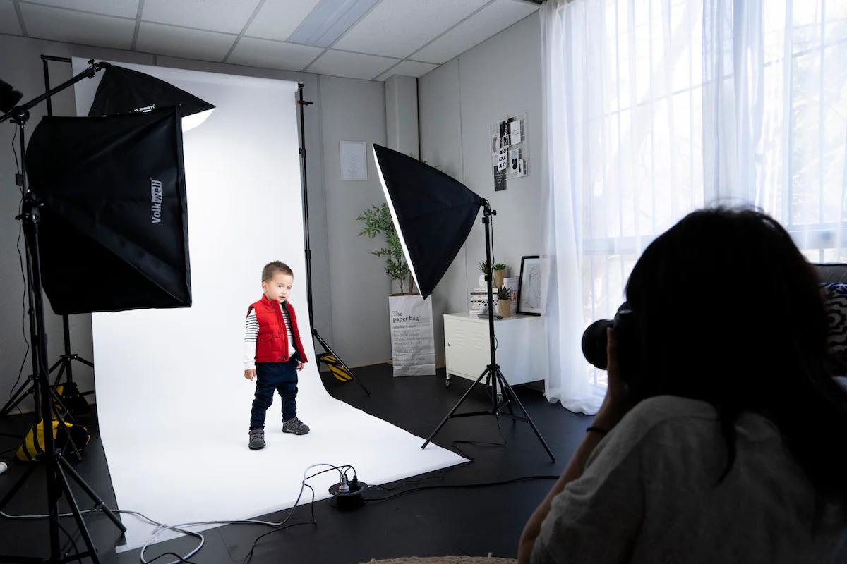 اصول عکاسی کودک در آتلیه