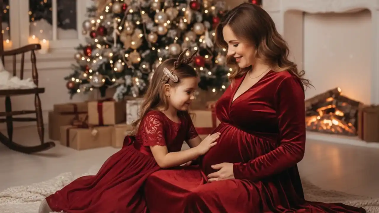 ایده‌ی ژست های خانوادگی در عکاسی بارداری