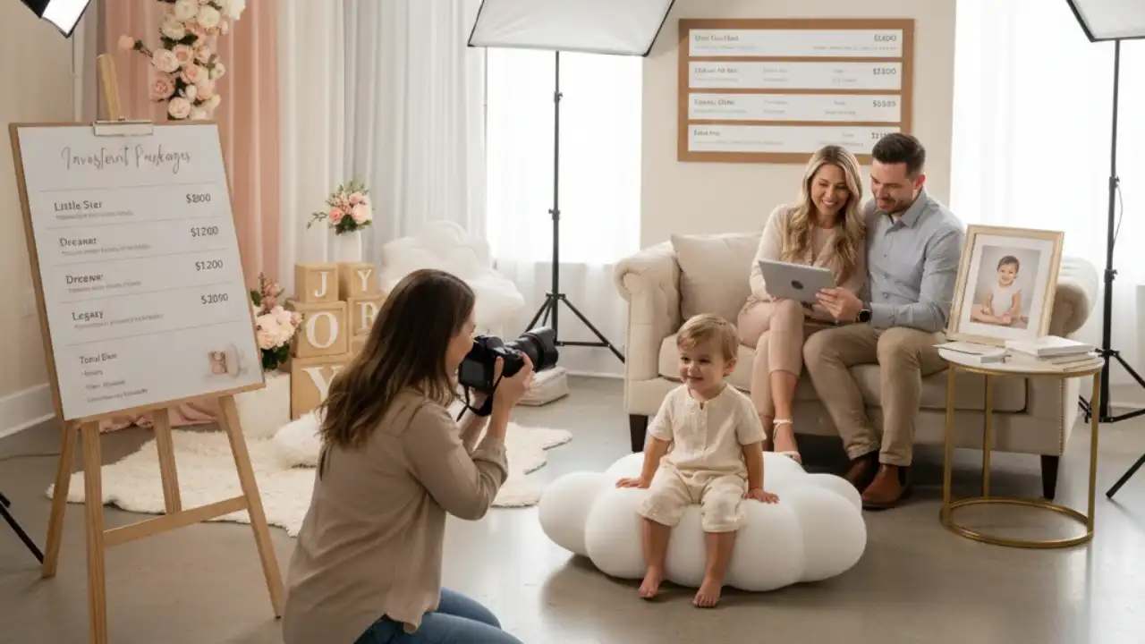 هزینه عکاسی کودک در آتلیه