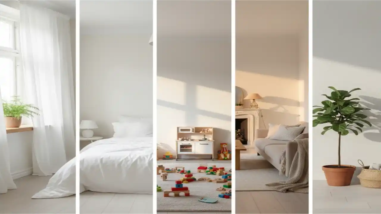 بهترین لوکیشن‌های داخل خانه برای عکاسی کودک