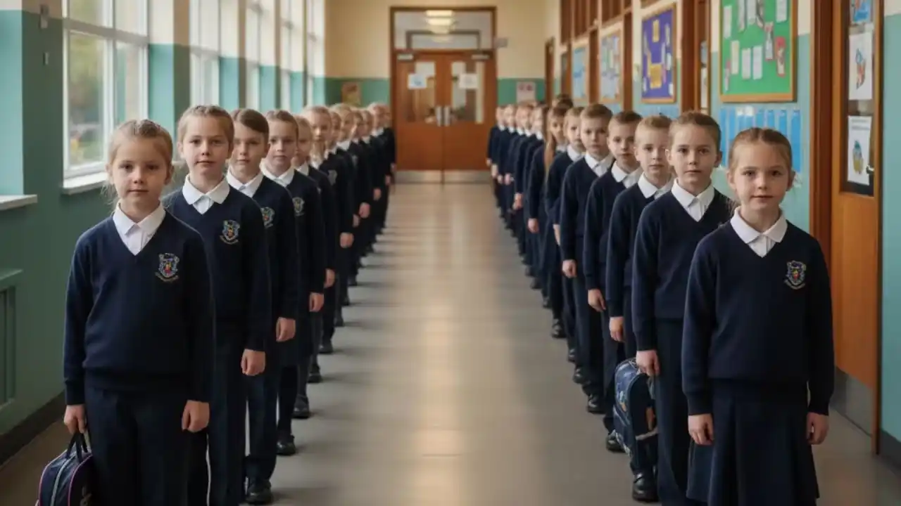 ژست صف بستن یا راه رفتن در راهرو 