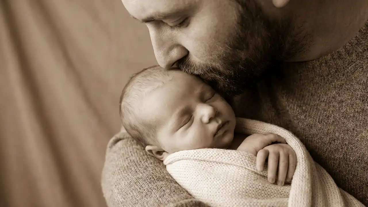 ایده‌ی بوسه روی پیشانی در کادر کلوزآپ