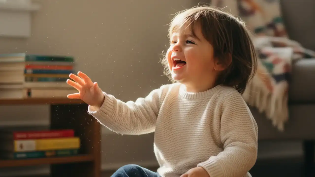 طبیعی بودن رفتار و ژست های کودک