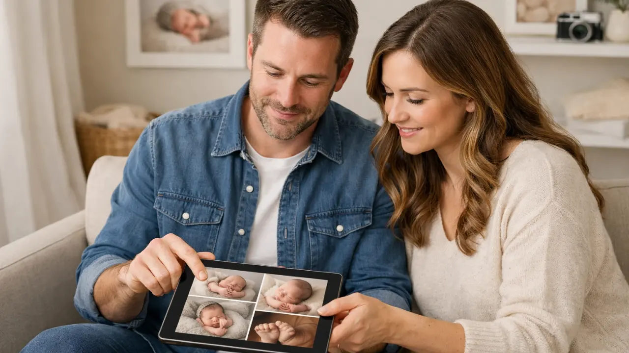 انتخاب عکاس مناسب برای نوزاد