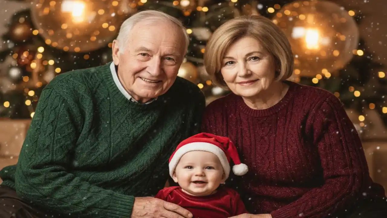 ایده دکور کریسمس آتلیه نوزاد