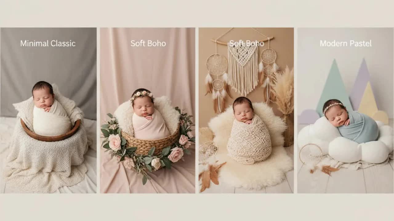 دکورها و تم‌های متنوع و حرفه‌ای