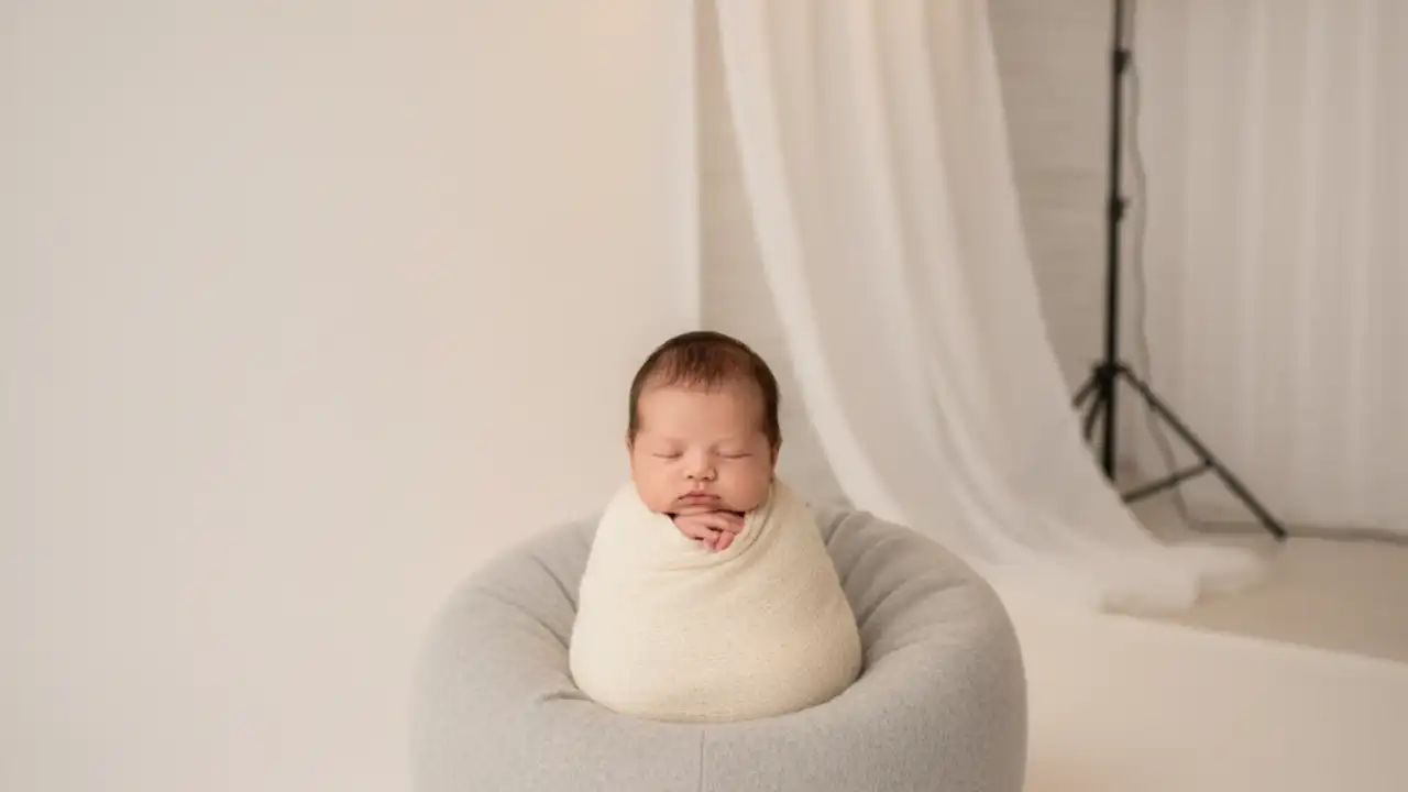 عکاسی نوزاد در آتلیه