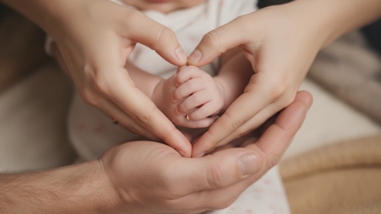 ژست ساده عکاسی نوزاد